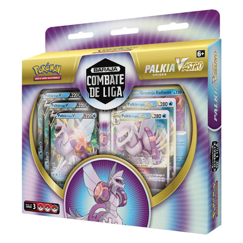 Bandai - Juego de Cartas Pokémon TCG: League Battle Deck: Combate de Liga - Palkia V-Astro - PC50365 Multicolor - Cartas Coleccionables para Fanaticos de Pokémon - Versión en Español