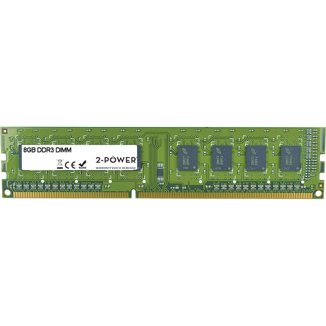 Memoria RAM 2-Power MultiSpeed 8GB/ DDR3/ 1066/ 1333/ 1600MHz/ 1.35V - 1.5V/ CL7/9/11/ DIMM