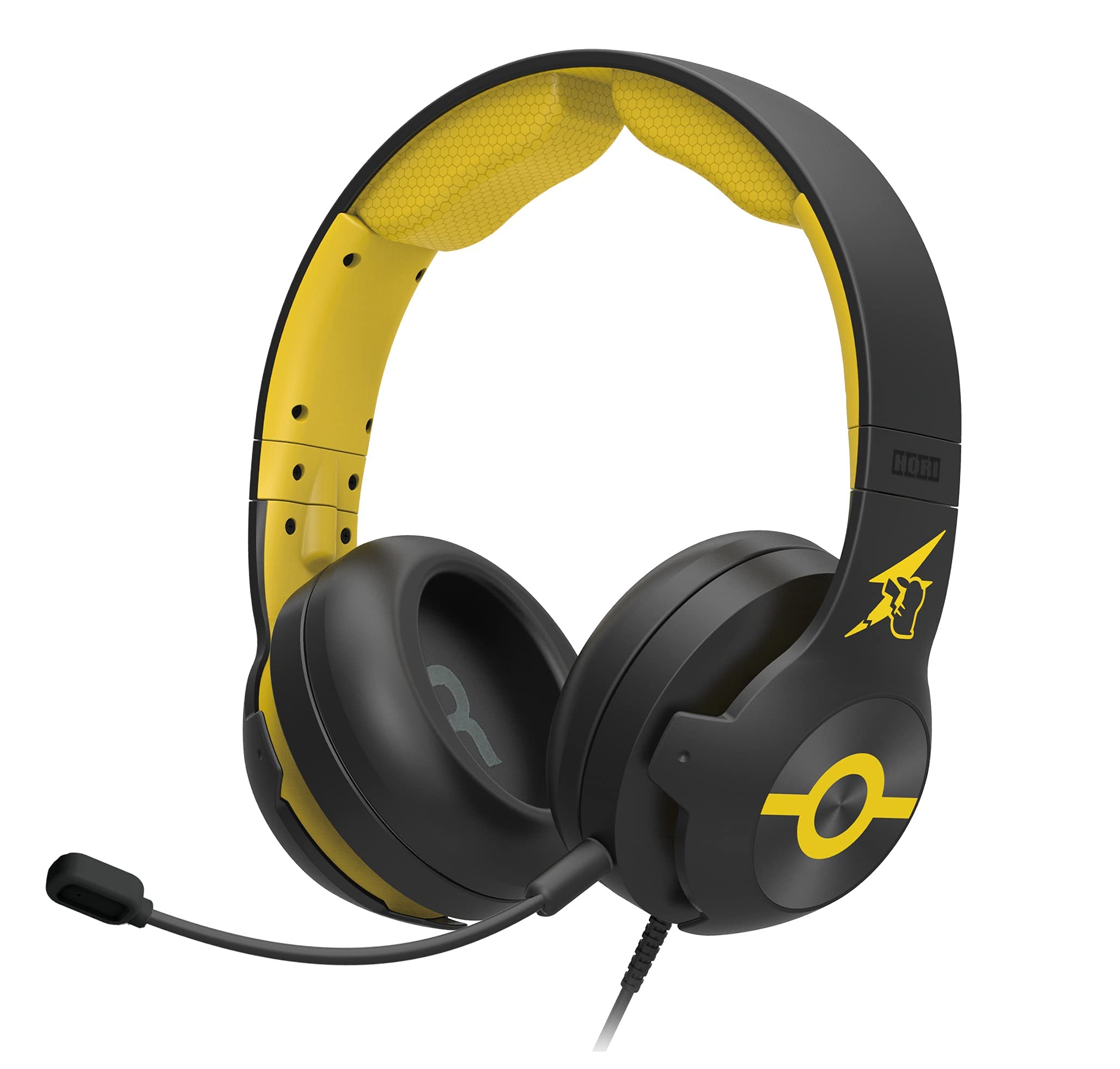 HORI - Auriculares Gaming Pro (Pikachu Cool) - Licencia oficial (Nintendo Switch)