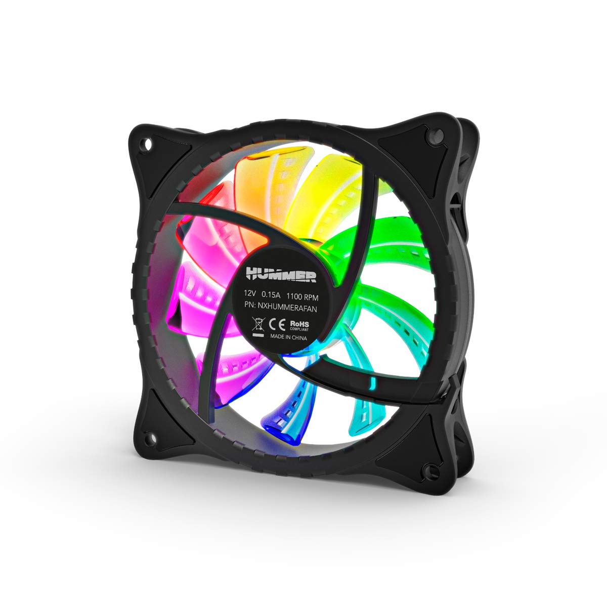 Ventilador Nox A-Fan/ 12cm/ ARGB