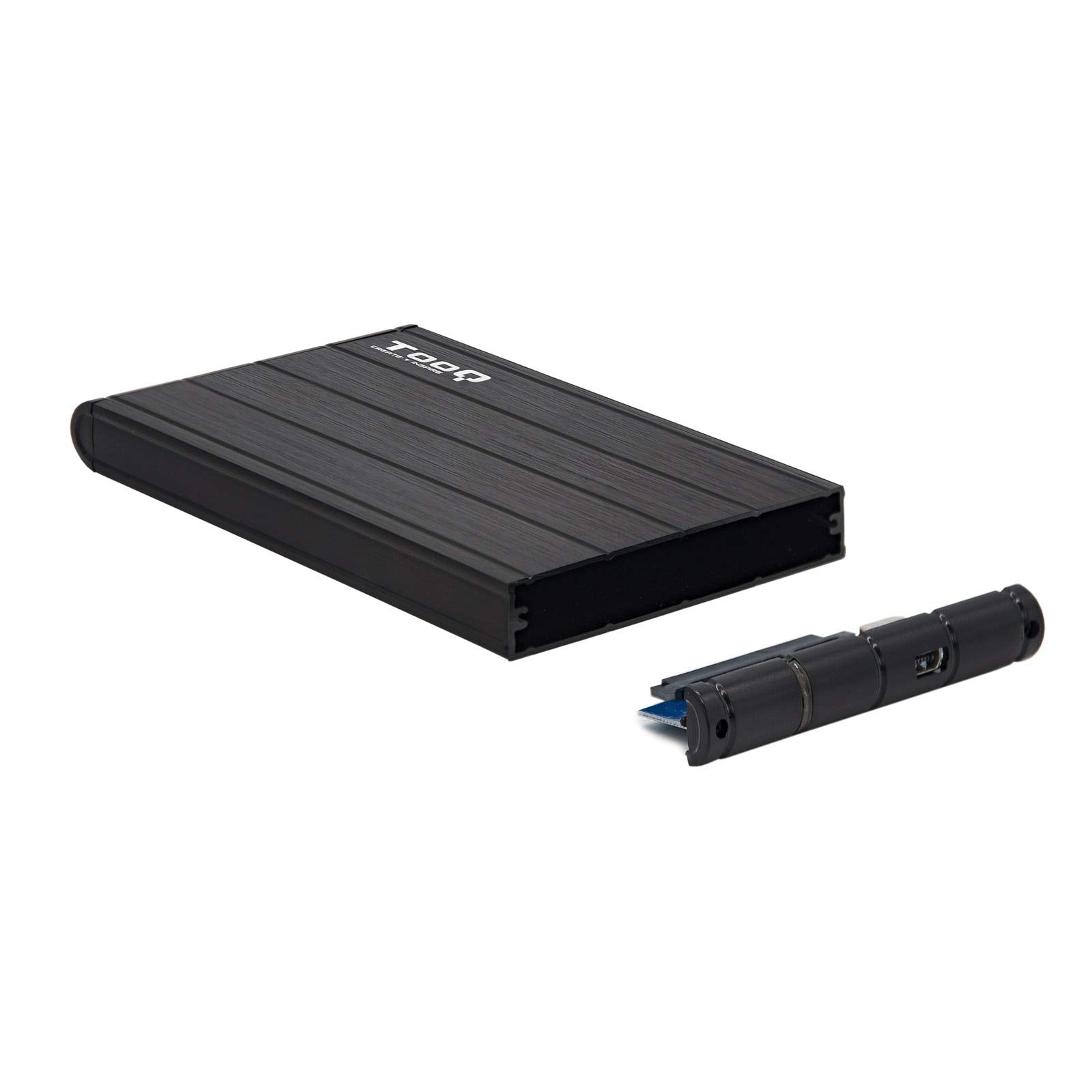 Caja Externa para Disco Duro de 2.5' TooQ TQE-2530B/ USB 3.1