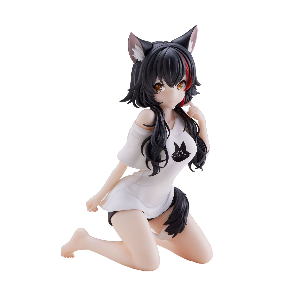 BANPRESTO HOLOLIVE - Ookami Mio - Figura Decorativa Relax Time 11 cm