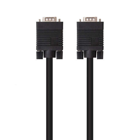 Cable SVGA Nanocable 10.15.1305/ VGA Macho - VGA Macho/ 5m/ Negro