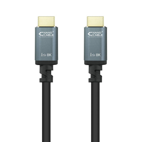 Cable HDMI Nanocable 10.15.8003/ HDMI Macho - HDMI Macho/ 3m/ Negro