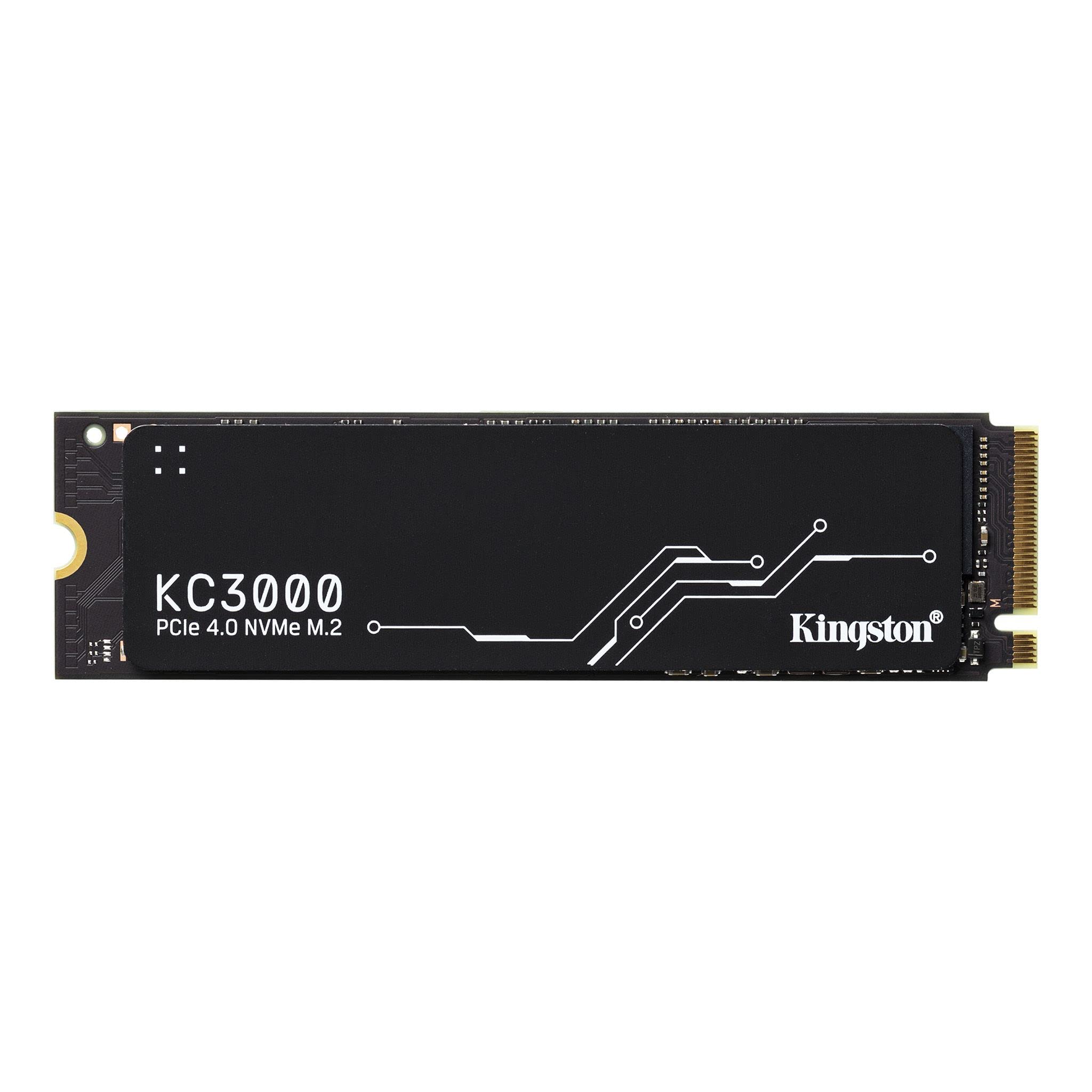 Disco SSD Kingston KC3000 1TB/ M.2 2280 PCIe 4.0/ con Disipador de Calor/ Full Capacity