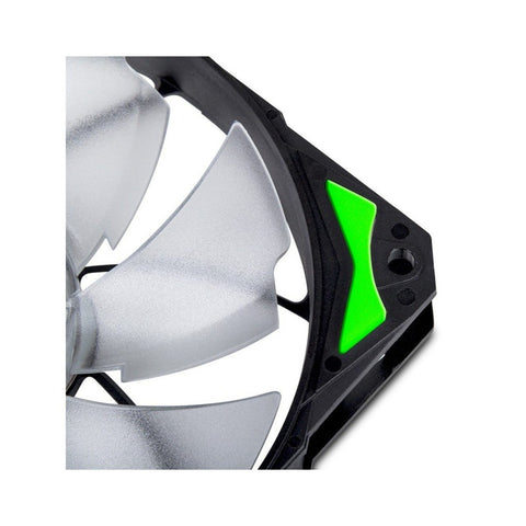 Ventilador Nox H-Fan Green/ 12cm/ Verde