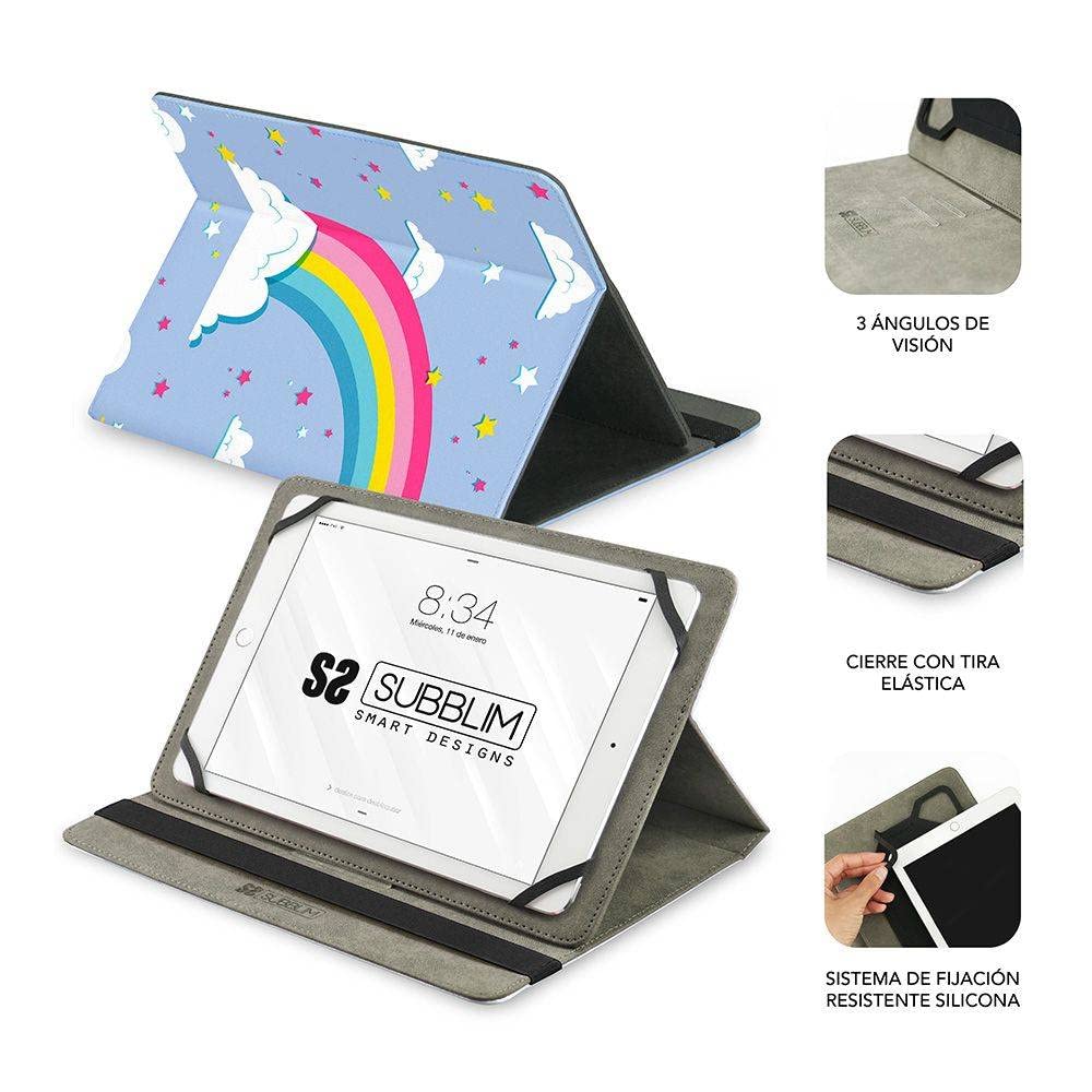 Funda Subblim Trendy Case Unicorn para Tablets de 10.1'-11'