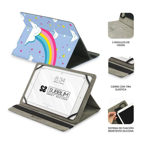 Funda Subblim Trendy Case Unicorn para Tablets de 10.1'-11'