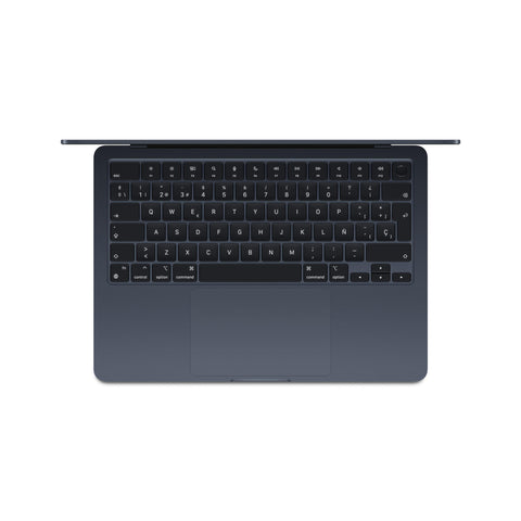 Apple 2024 MacBook Air de 13 Pulgadas con Chip M3 de Apple: Pantalla Liquid Retina de 13,6 Pulgadas, 16 GB de Memoria unificada, SSD de 512 GB, cámara FaceTime HD a 1080p, Touch ID, Medianoche