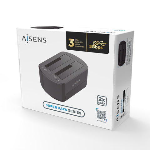 Docking Station para Discos Duros Aisens ASDS-D03B