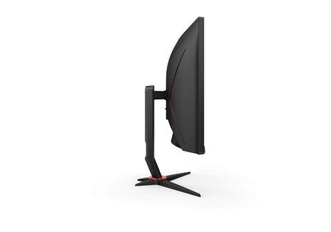 Monitor Gaming Ultraparonámico Curvo AOC CU34G2XP/BK 34'/ WQHD/ 1ms/ 180Hz/ VA/ Negro