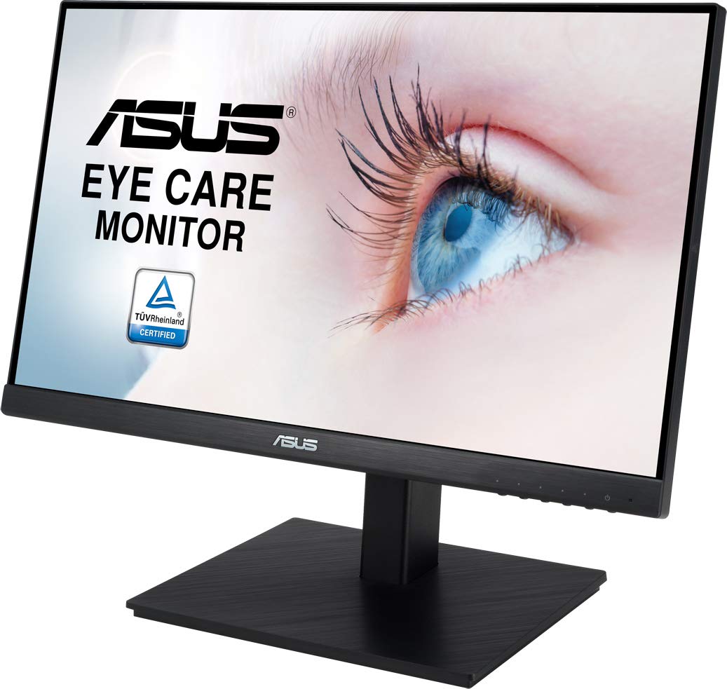 Monitor Asus VA229QSB 21.5'/ Full HD/ Multimedia/ Regulable en altura/ Negro