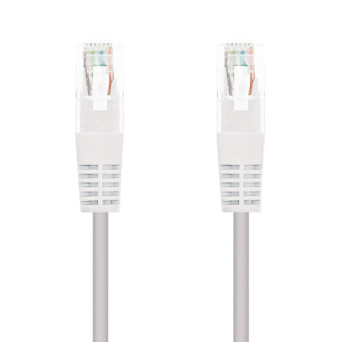 Cable de Red RJ45 UTP Nanocable 10.20.0400-L30 Cat.6/ 30cm/ Blanco