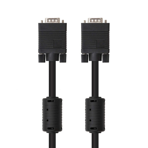 Cable SVGA Nanocable 10.15.0102/ VGA Macho - VGA Macho/ 1.8m/ Negro