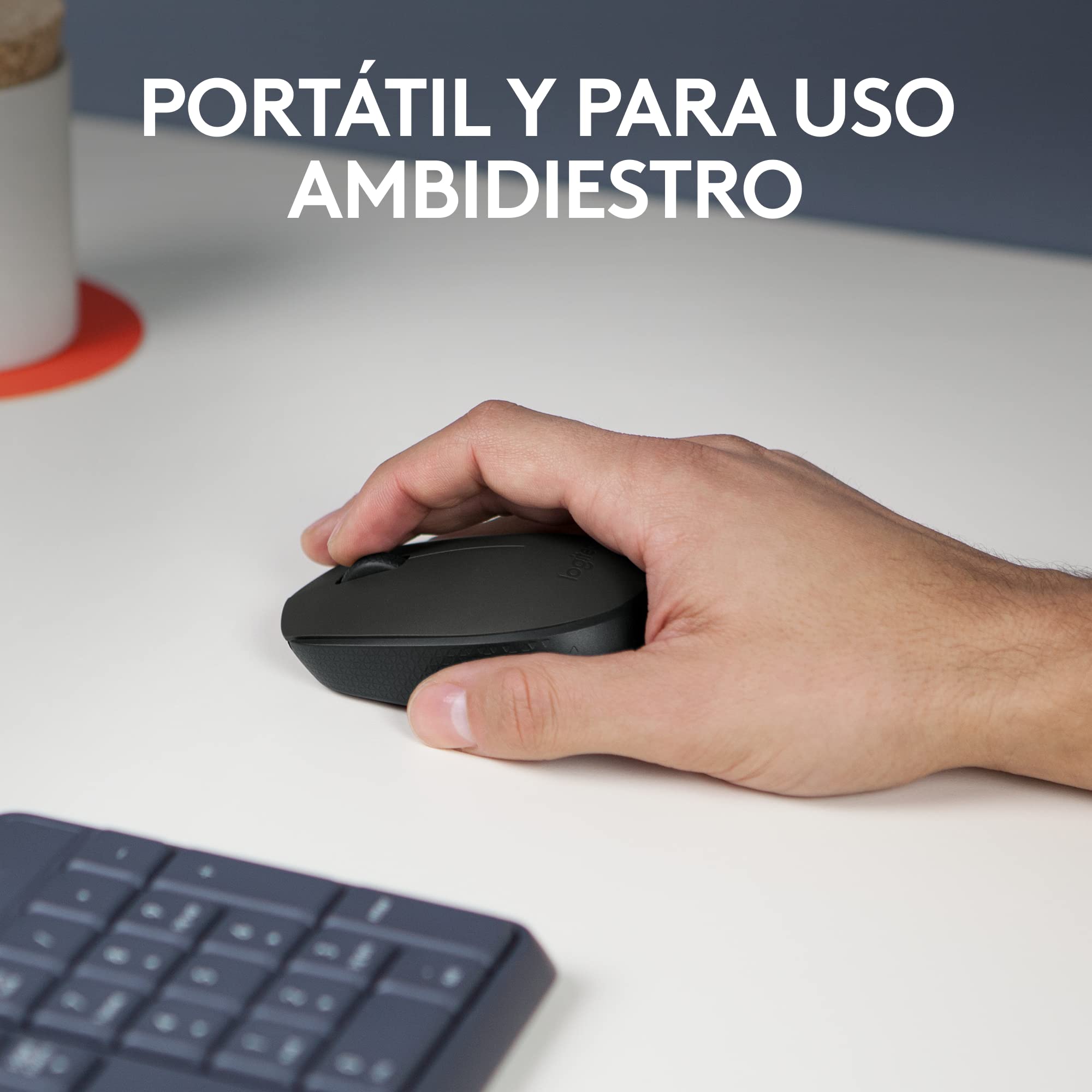 Ratón Inalámbrico Logitech M171/ Hasta 1000 DPI