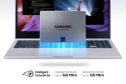 Disco SSD Samsung 870 QVO 1TB/ SATA III/ Full Capacity