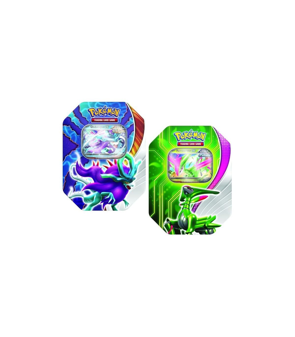 BANDAI PC50505 Juego de Cartas Pokémon TCG: May ex Tin, Assortment, Multicolor, Cartas Coleccionable para los Amantes del Anime, Versión en Español