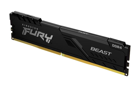 Memoria RAM Kingston FURY Beast 8GB/ DDR4/ 2666MHz/ 1.2V/ CL16/ DIMM