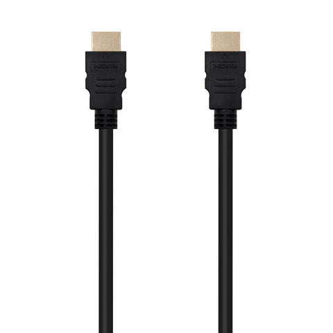 Cable HDMI 1.4 Nanocable 10.15.1705/ HDMI Macho - HDMI Macho/ 5m/ Negro