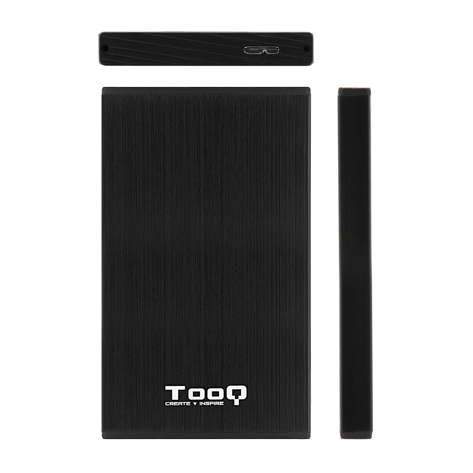 Caja Externa para Disco Duro de 2.5' TooQ TQE-2527B/ USB 3.1