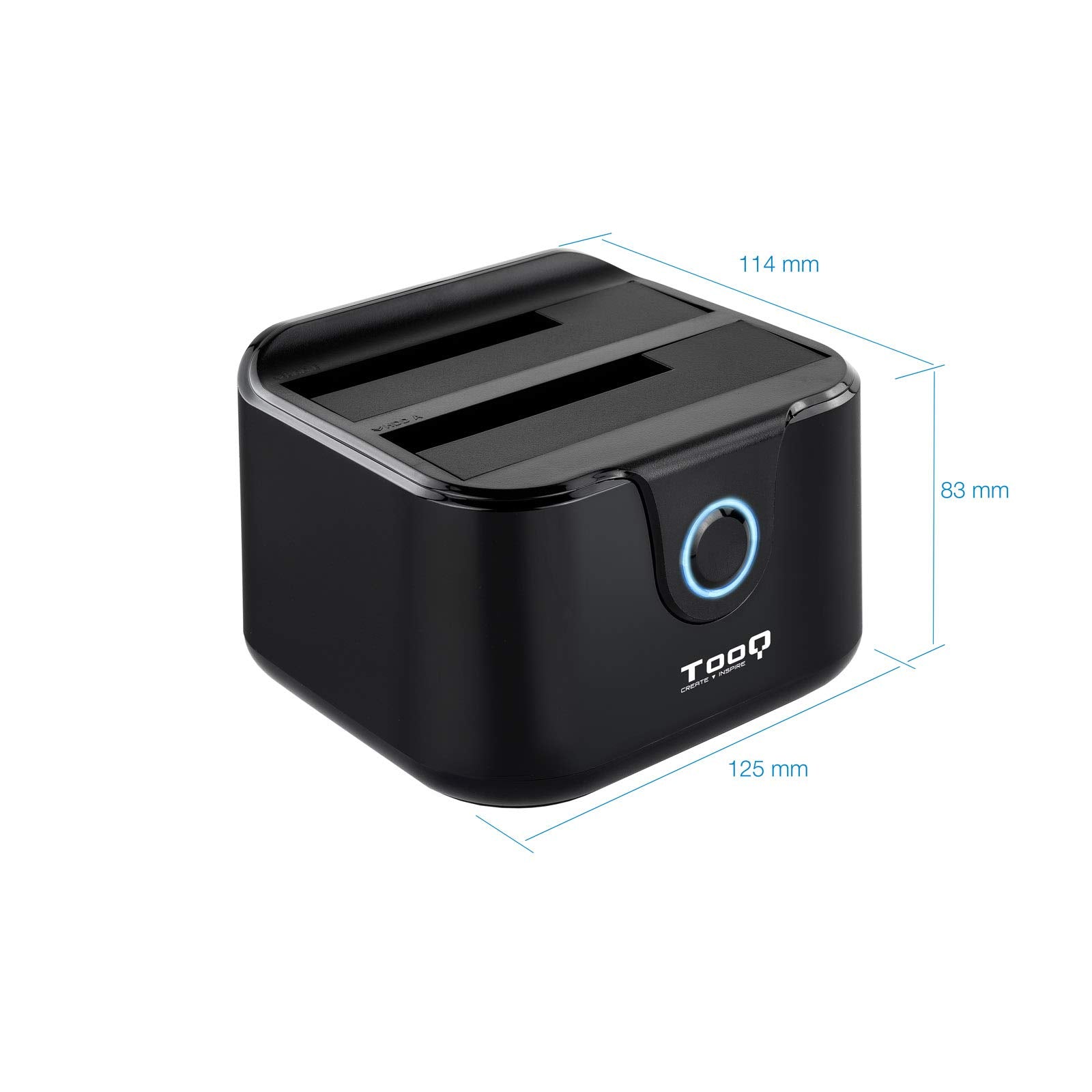 Docking Station para Discos Duros TooQ TQDS-802B