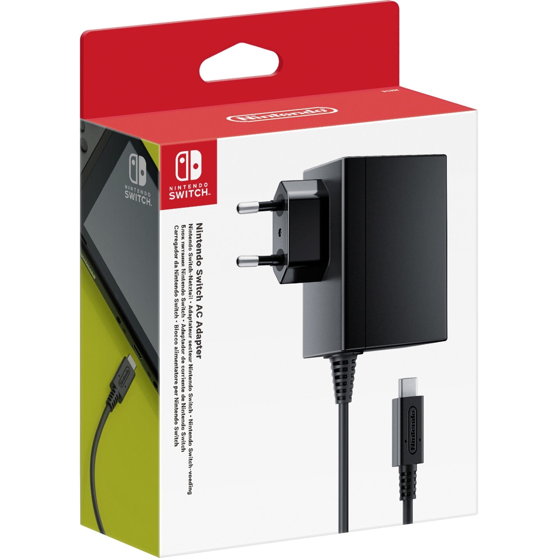 Nintendo - Adaptador De Corriente Switch