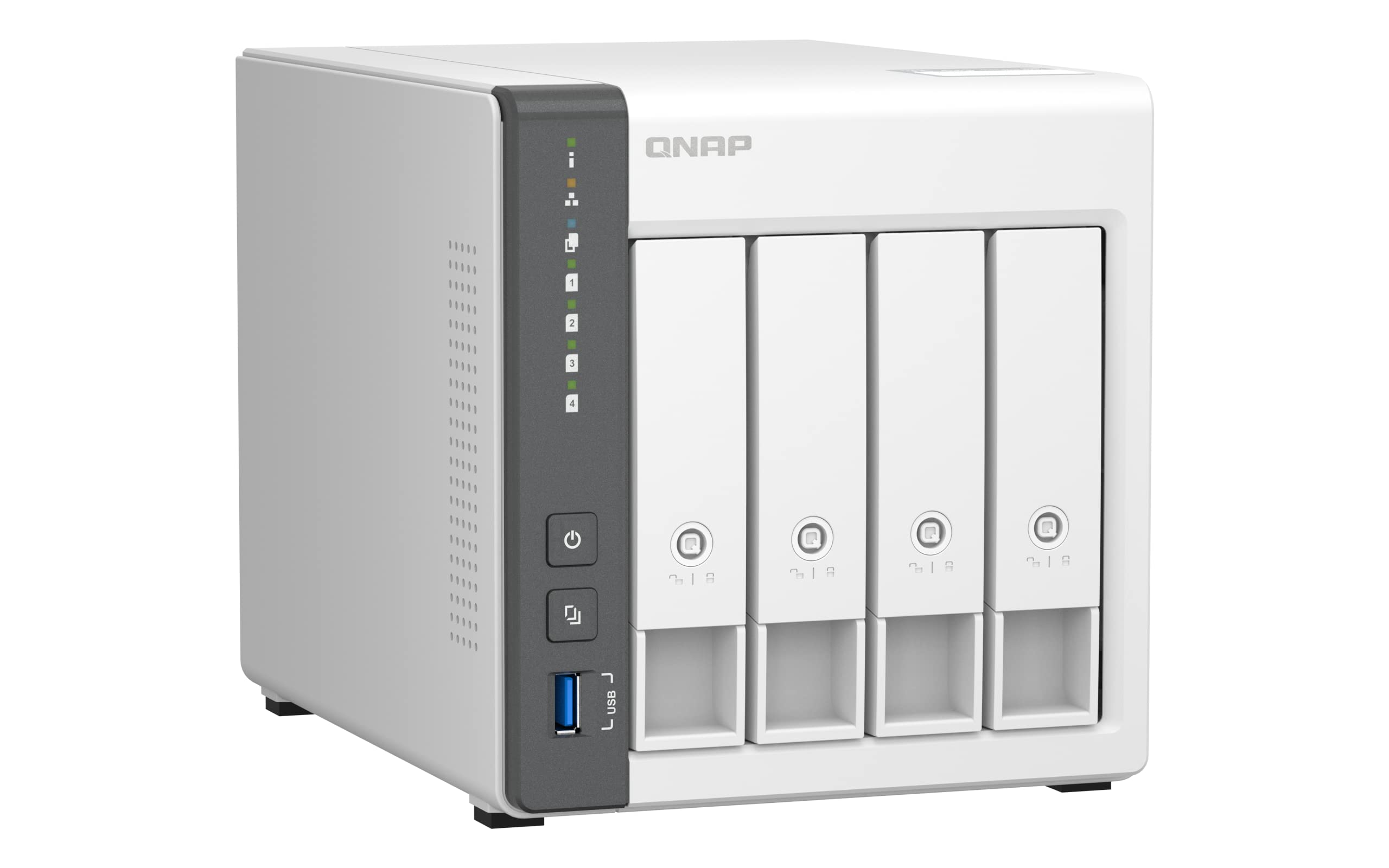 NAS QNAP TS-433-4G/ 4 Bahías 3.5'- 2.5'/ 4GB/ Formato Torre