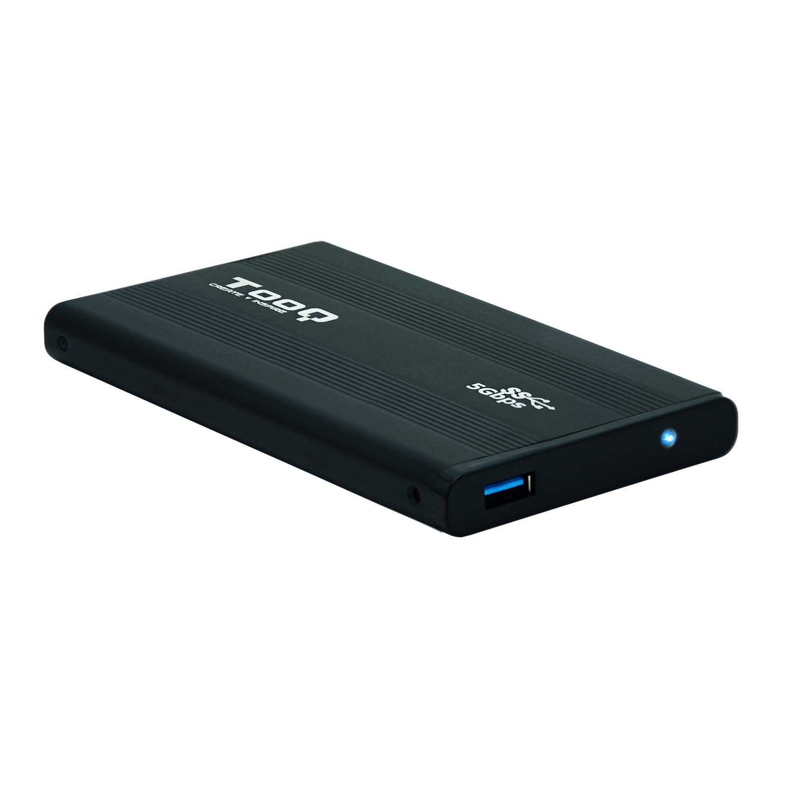 Caja Externa para Disco Duro de 2.5' TooQ TQE-2524B/ USB 3.1