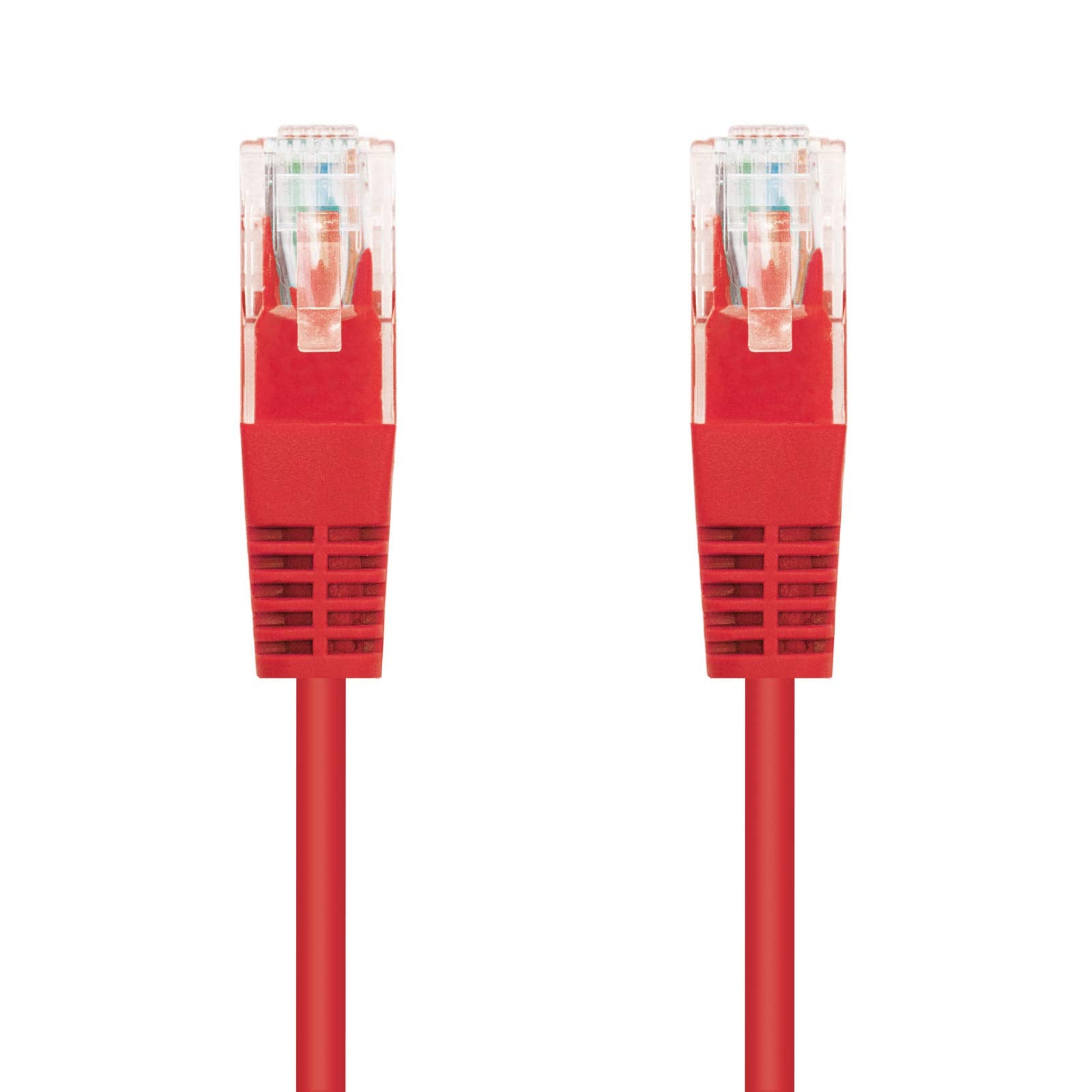 Cable de Red RJ45 UTP Nanocable 10.20.0400-L30 Cat.6/ 30cm/ Rojo