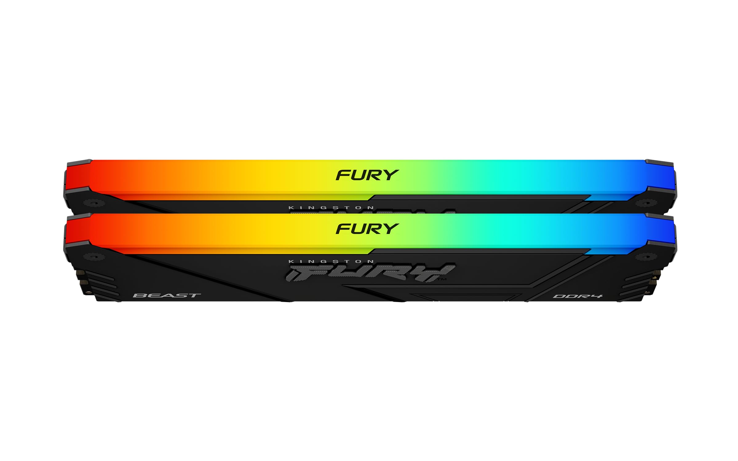 Memoria RAM Kingston FURY Beast RGB 2 x 16GB/ DDR4/ 3200MHz/ 1.35V/ CL16/ DIMM