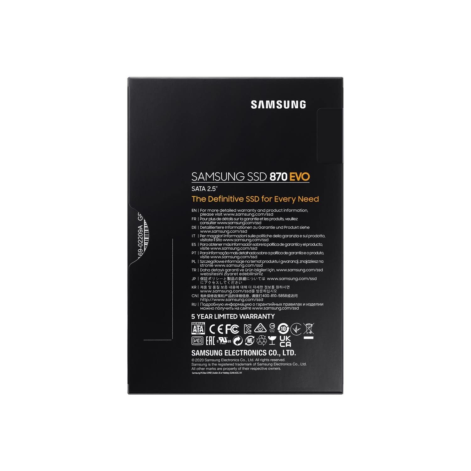 Disco SSD Samsung 870 EVO 1TB/ SATA III