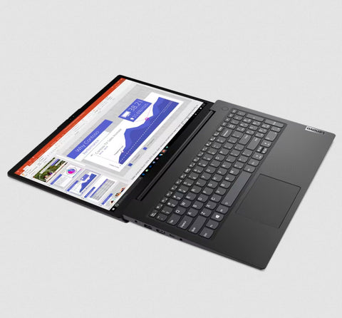 Lenovo V15 G2 IJL - Ordenador Portátil 15.6" FHD, (Intel CELERON N4500, , 8GB RAM, 256SSD, Integrated Intel UHD Graphics 600, FDOS), Black -Teclado QWERTY Español