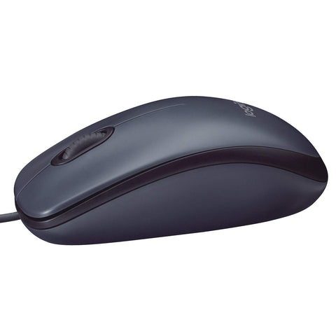 Ratón Logitech M90/ Hasta 1000 DPI/ Gris V2