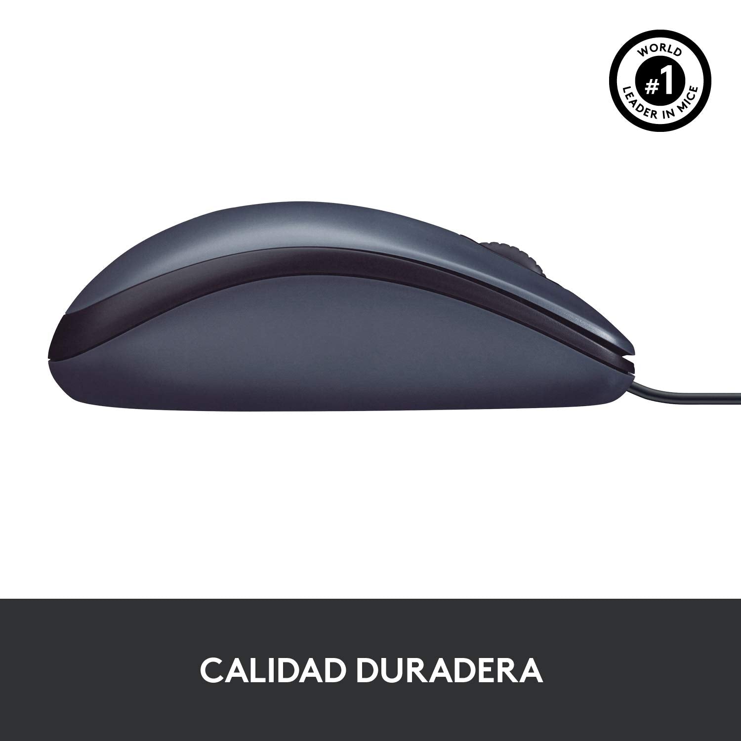 Ratón Logitech B100 OEM/ Hasta 800 DPI