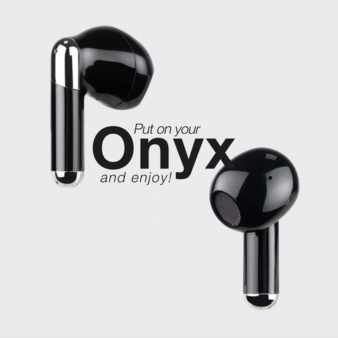 Auriculares Bluetooth TooQ Onyx TQBWH-0054B con estuche de carga/ Autonomía 4h/ Negros