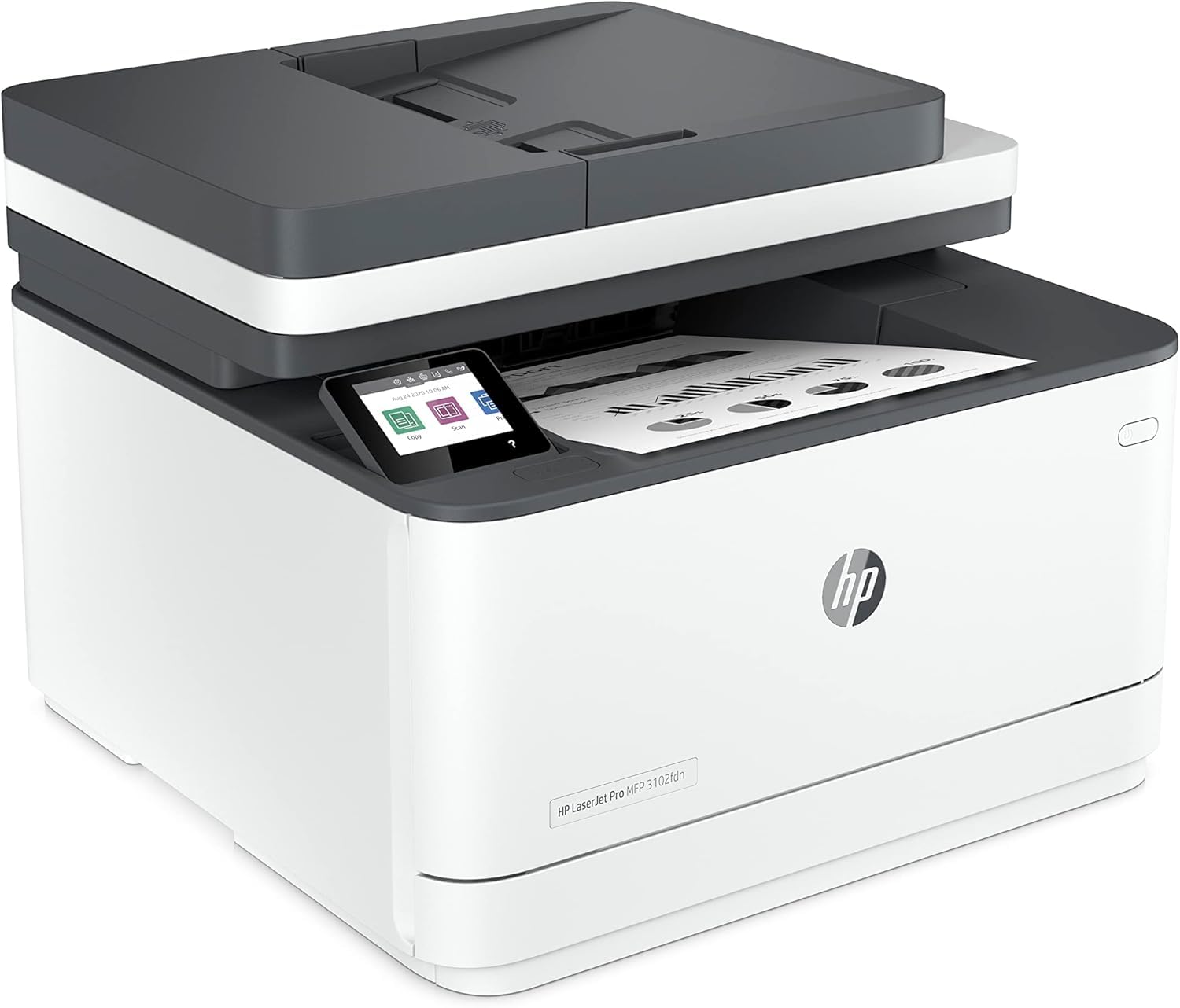 Multifunción Láser Monocromo HP Láserjet Pro 3102FDN Fax/ Dúplex/ Blanca