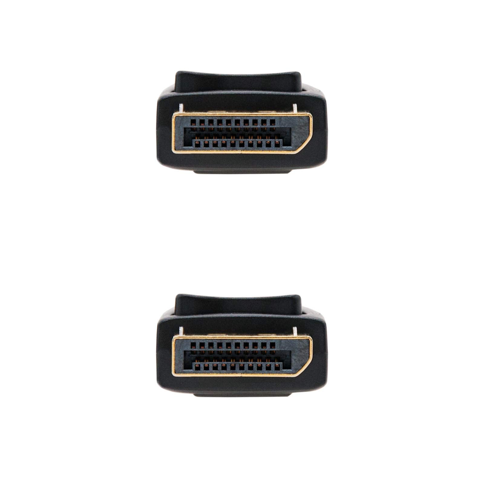 Cable DisplayPort 1.2 4K Nanocable 10.15.2303/ DisplayPort Macho - DisplayPort Macho/ 3m/ Negro