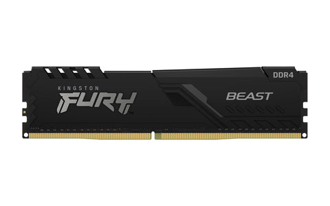 Memoria RAM Kingston FURY Beast 2 x 8GB/ DDR4/ 3200MHz/ 1.35V/ CL16/ DIMM