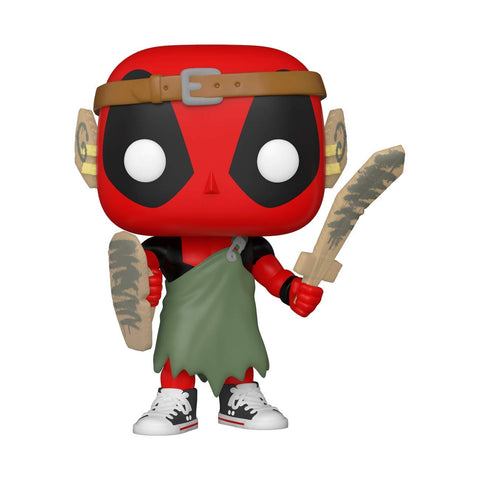 Funko Pop! Marvel: Deadpool 30th - Larp Deadpool - Figura de Vinilo Coleccionable - Idea de Regalo- Mercancia Oficial - Juguetes para Niños y Adultos - Comic Books Fans - Muñeco para Coleccionistas