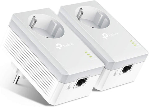 Adaptador Powerline TP-Link TL-PA4010P KIT 600Mbps/ Alcance 300m/ Pack de 2