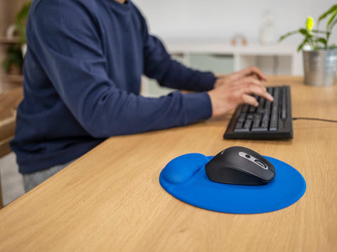 TRUST BIGFOOT MOUSE PAD BLUE (AZUL)