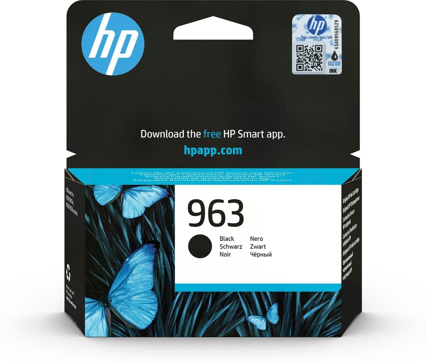 Cartucho de Tinta Original HP nº963/ Negro