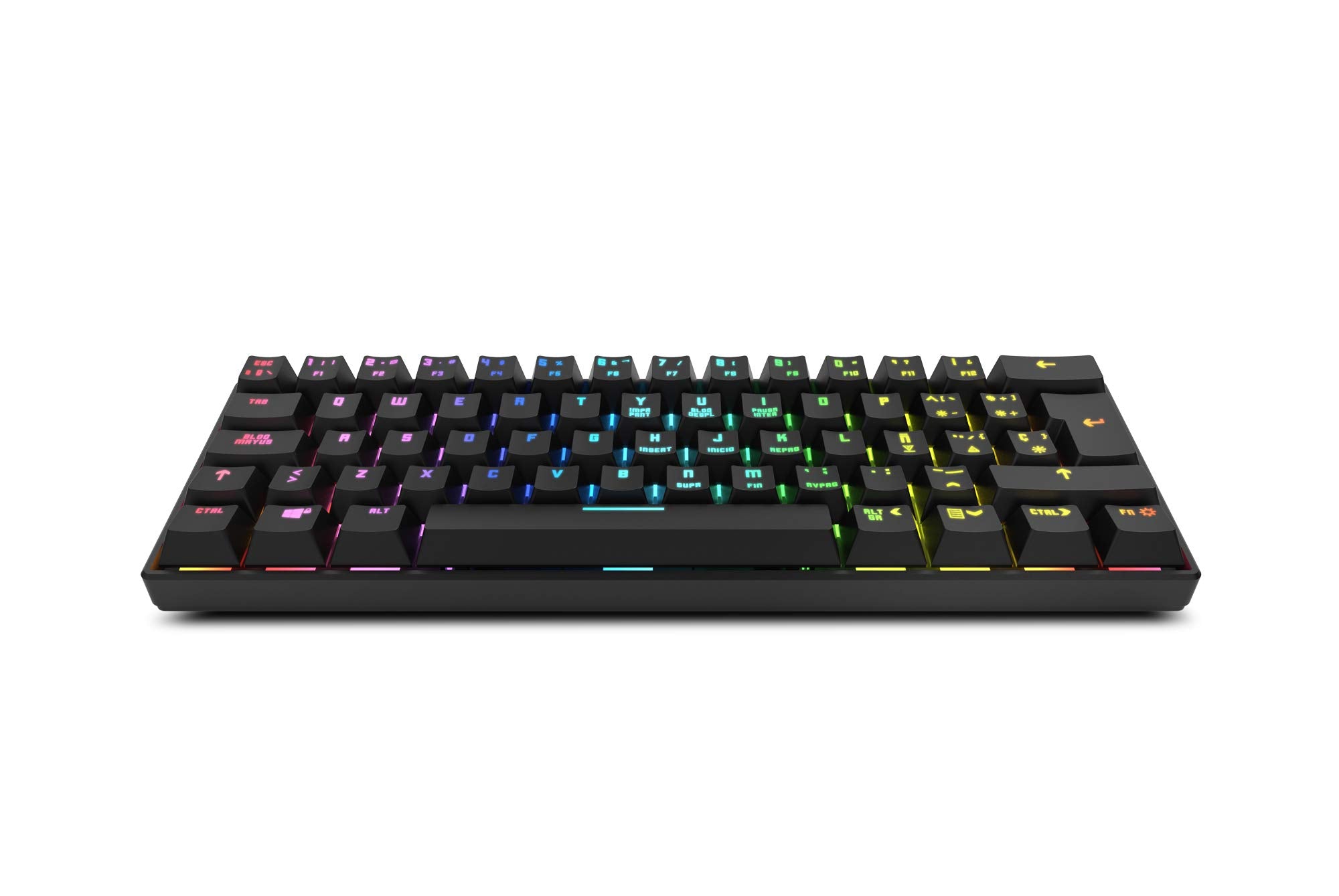 Teclado Gaming Mecánico Inalámbrico Krom Kluster/ Negro