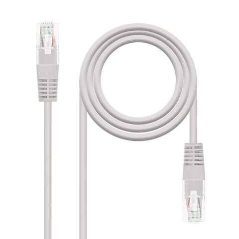 Cable de Red RJ45 UTP Nanocable 10.20.1300 Cat.6/ 50cm/ Gris