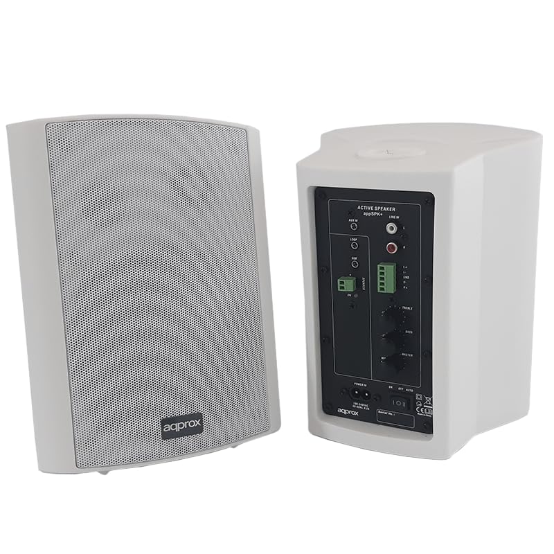 Altavoces Autoamplificados Approx appSPK+/ 60W/ 2.0/ Blancos