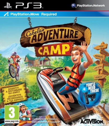 Cabela's Camp Adventure [Importación italiana]