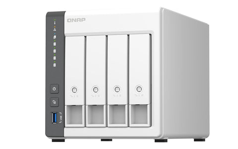 NAS QNAP TS-433-4G/ 4 Bahías 3.5'- 2.5'/ 4GB/ Formato Torre