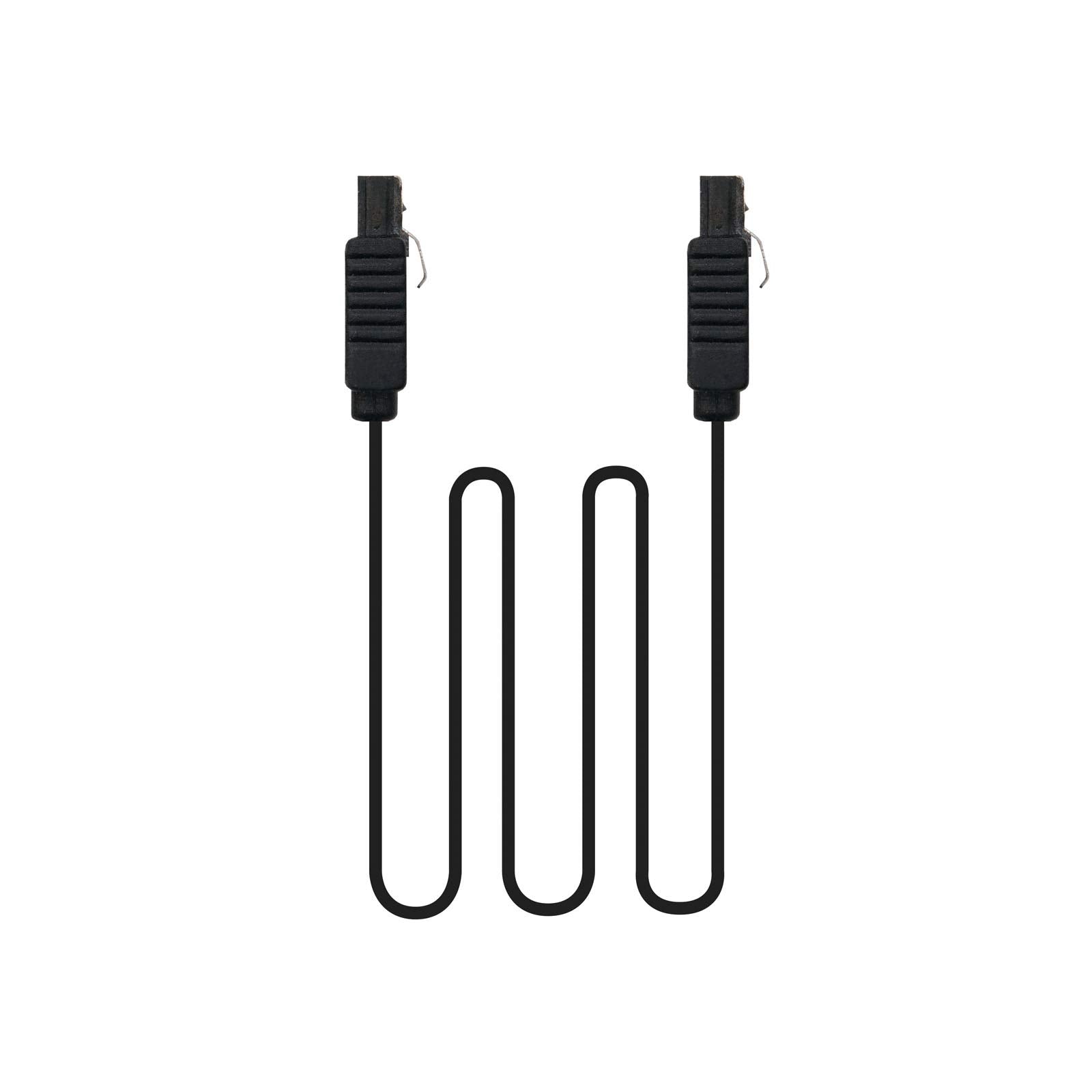 Cable SATA III Nanocable 10.18.1001-BK/ 50cm/ Negro