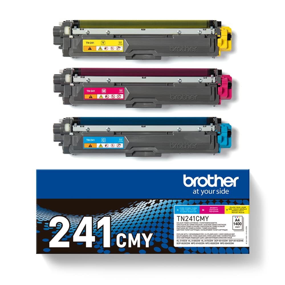 Tóner Original Brother TN241CMY Multipack/ Cian/ Magenta/ Amarillo