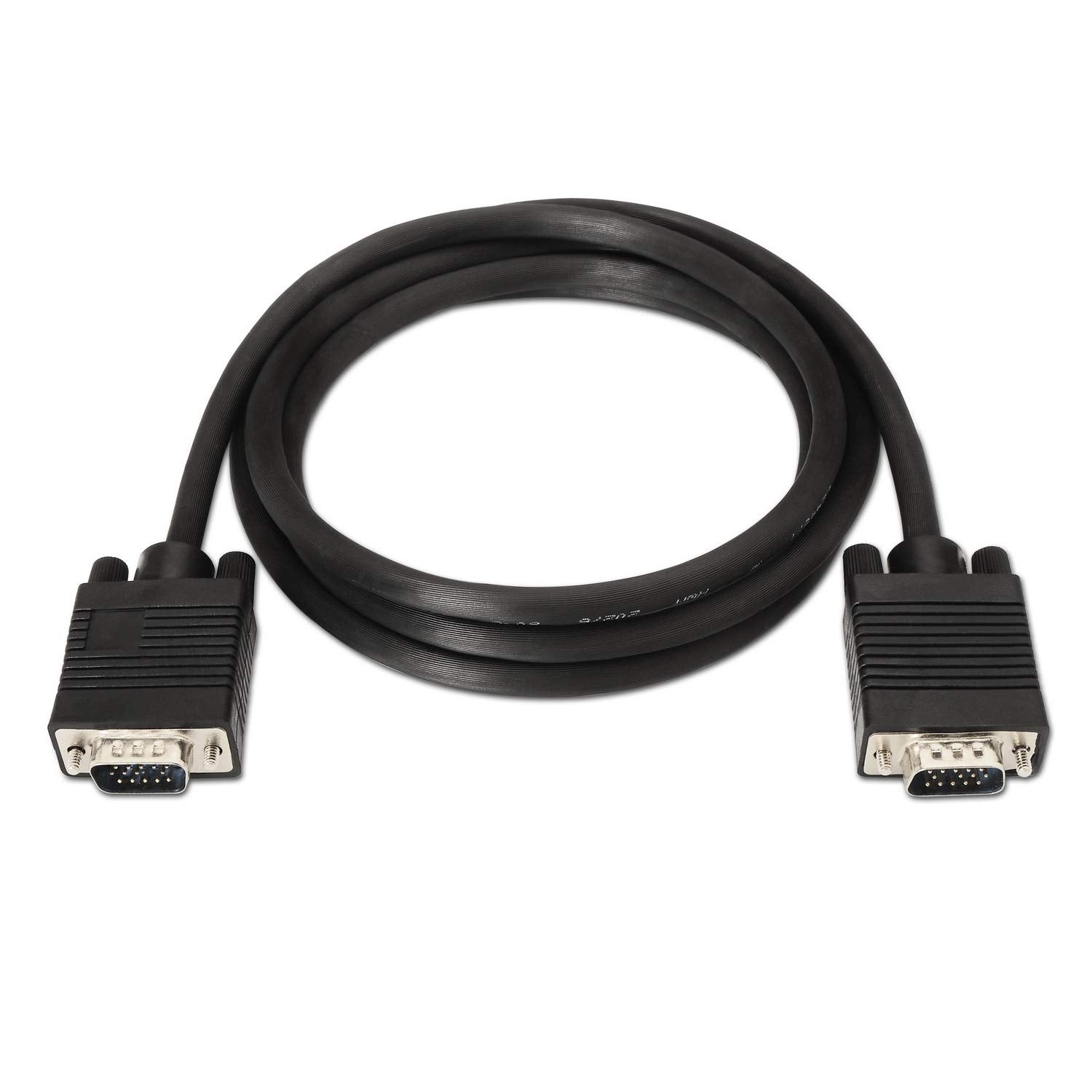 Cable SVGA Aisens A113-0069/ VGA Macho - VGA Macho/ Hasta 3W/ 10Mbps/ 3m/ Negro